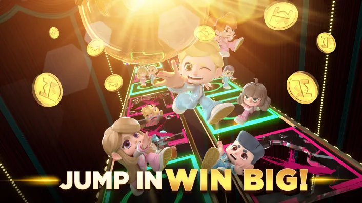 Screenshot of a challenging jljl77 skill-based arcade game